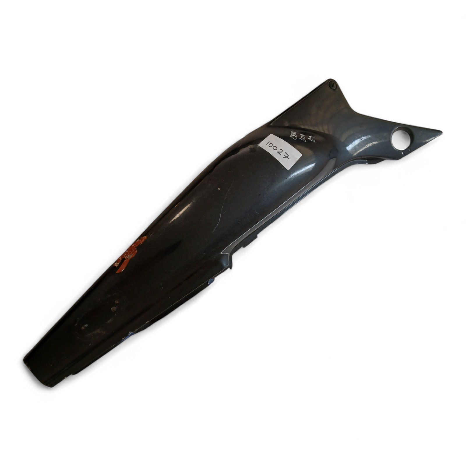 10027_2028129.jpg Honda CBR600 600 1989 Rear Left Side Fairing Panel OEM 83610-K18-0100 - Image 1