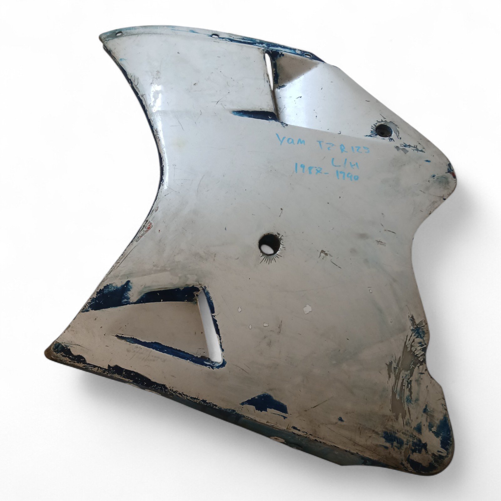10139_2028129.jpg Yamaha TZR125 125 1987-1990 Left Hand Lower Fairing Panel OEM - Image 1