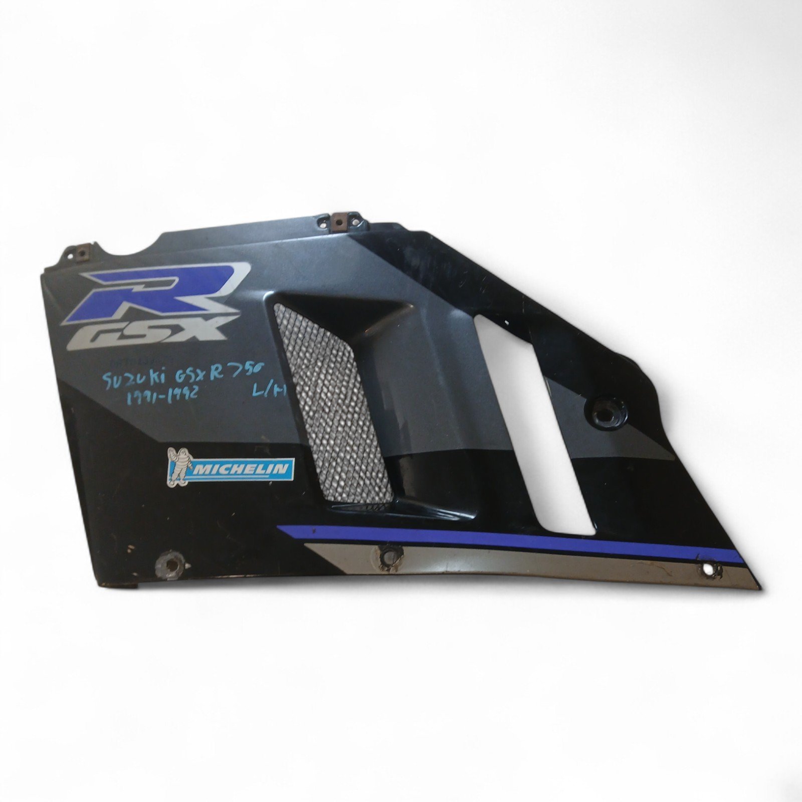 10144_2028129.jpg Suzuki GSX-R750 750 1991-1992 Left Hand Fairing Panel OEM 94441-17D0 - Image 1