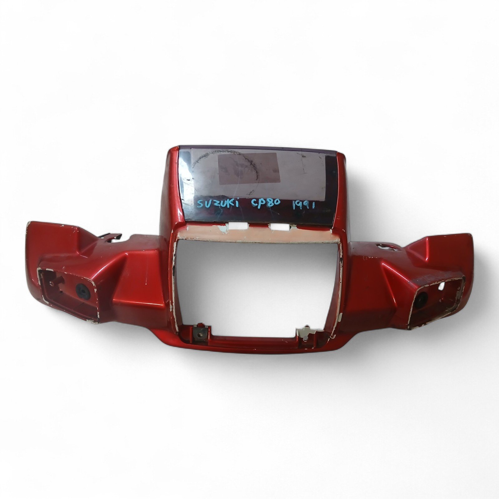 10151_2028129.jpg Suzuki CP80 80 1991 Front Headlight and Handlebar Fairing Panel OEM - Image 1