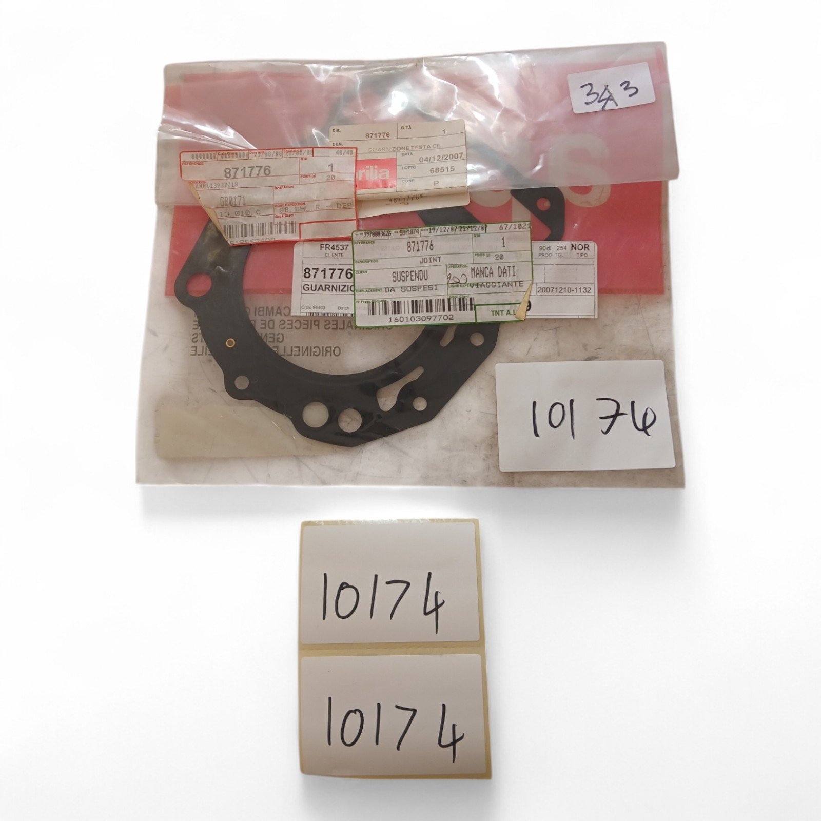 10174_2028129.jpg Aprilia SMV ABS 750 750 2012 Athena Cylinder Head Gasket OEM 871776 - Image 1