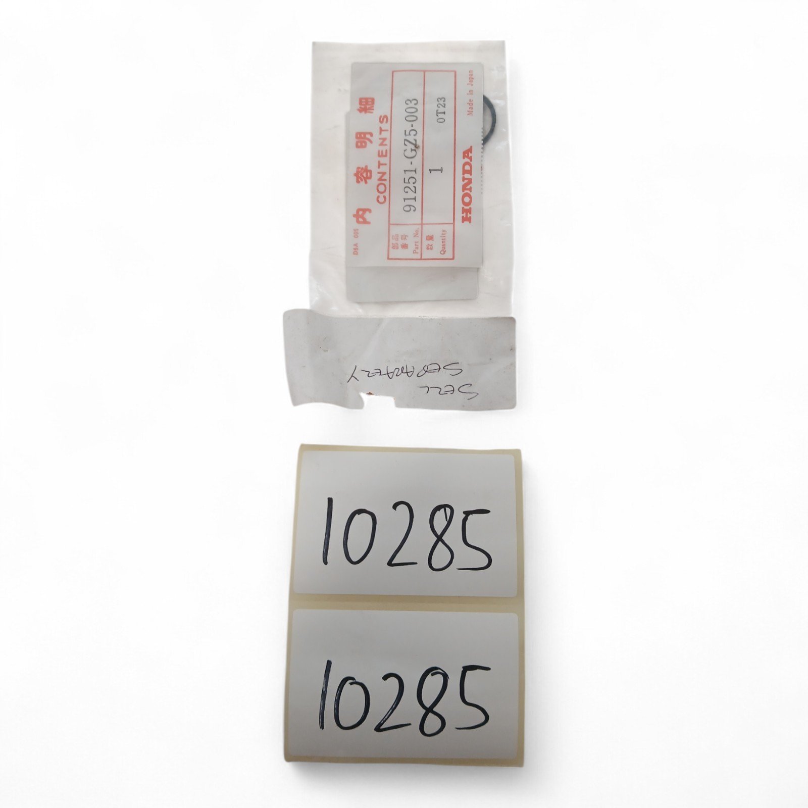 10285_.jpg Honda SJ100RT 100 1996 Pivot Arm Seal OEM 91251-GZ5-003 - Image 1
