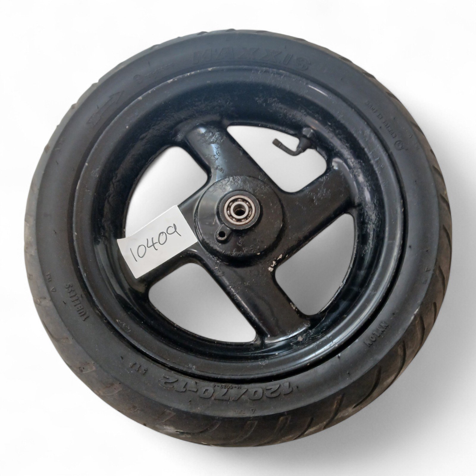 10409_2028129.jpg Malaguti Firefox 50 1997-1998 Front Wheel Tyre OEM - Image 1