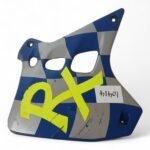 Kawasaki KDX125SR 125 1990-1999 Left Hand Fairing Panel OEM 49089-1092 - Image 3
