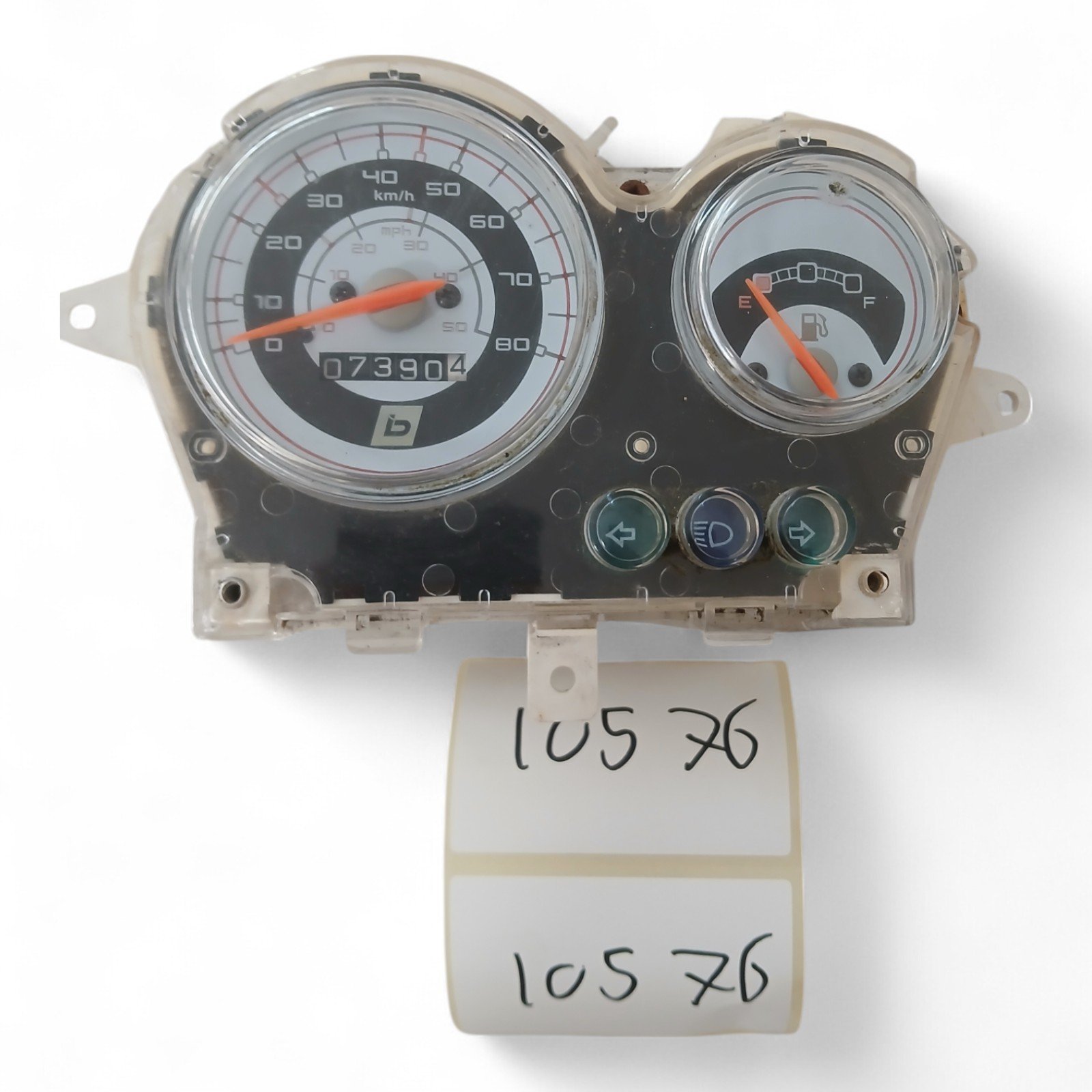 10576_2028129.jpg Beeline Veloce 50 2009 Speedmeter and Clockset OEM - Image 1