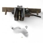 AJS Digita 50 2009 Seat Lock Support Bracket & Seat Catch OEM - Image 9