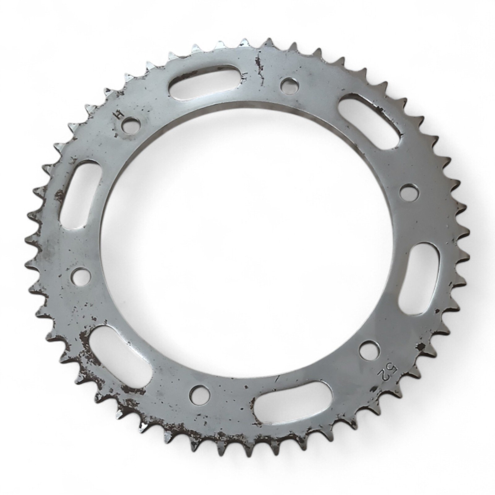10754_2028129-Photoroom.jpg Hyosung GT125 125 2006 Sprocket - 52 Teeth OEM - Image 1