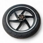 Hyosung GT125 125 2006 Front Wheel Rim with Tyre OEM - Image 4