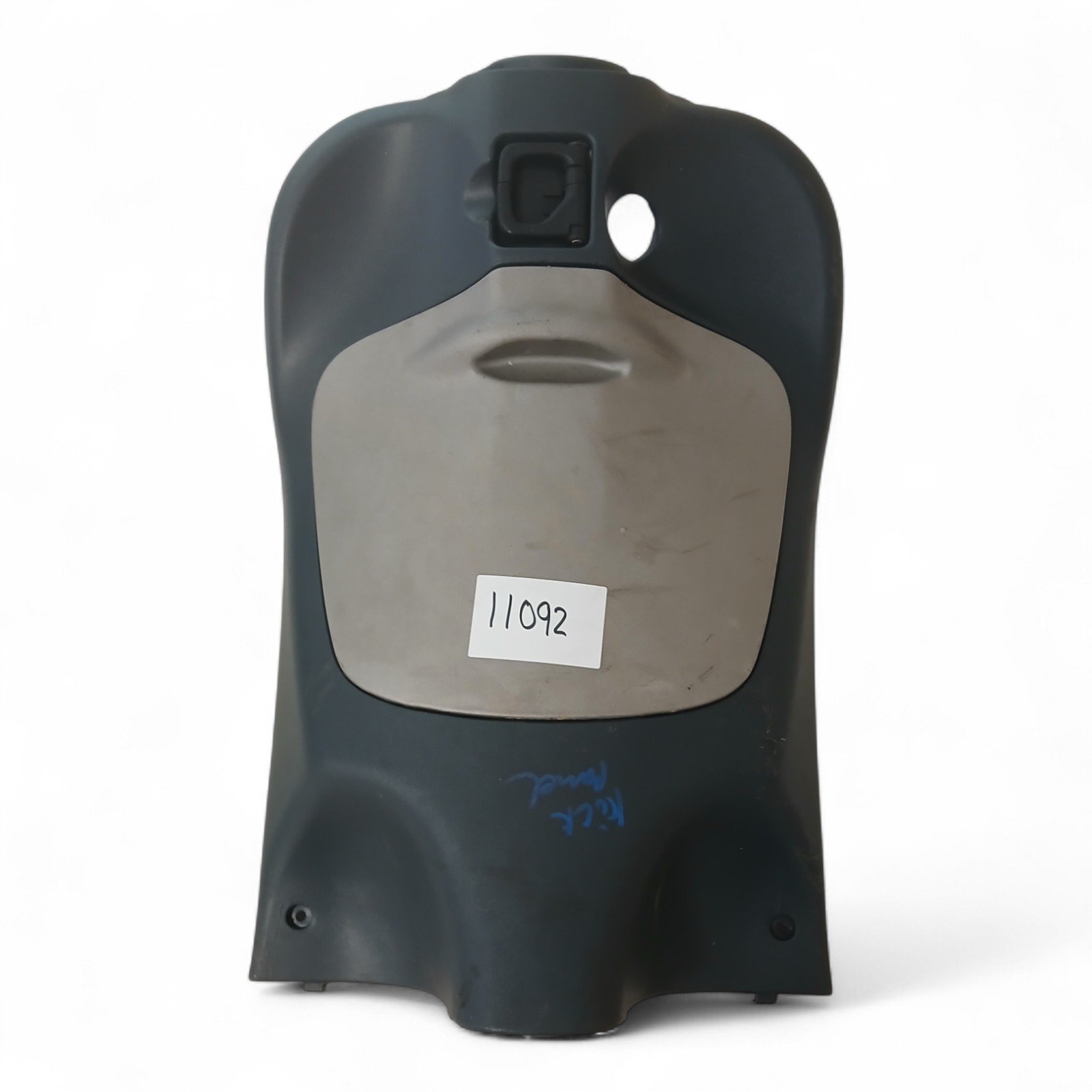 11092_2028129-Photoroom.jpg Piaggio Liberty 50 2003 Rear Front Shield Inner Leg Shield Glove Box OEM - Image 1