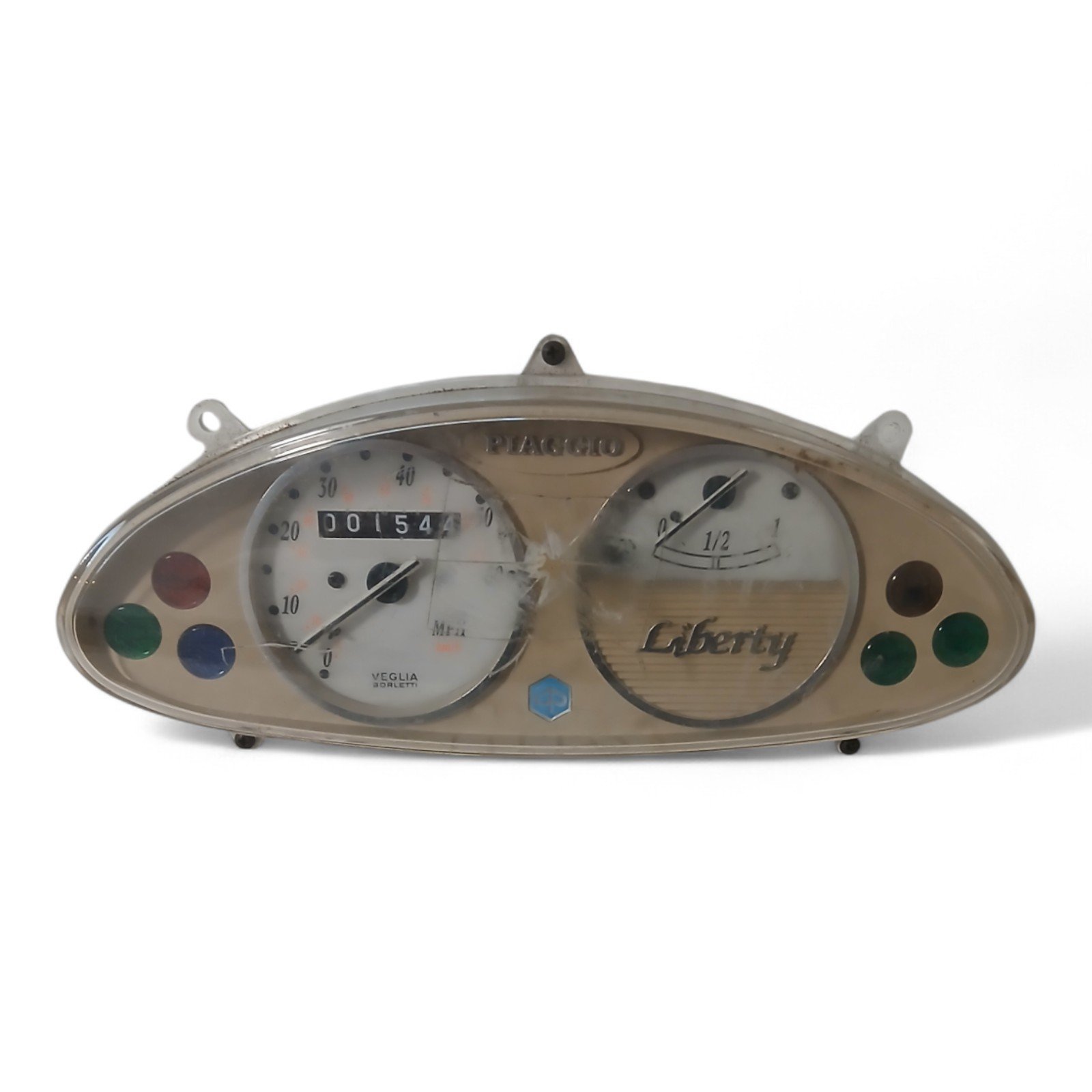11110_2028129-Photoroom.jpg Piaggio Liberty 50 2003 Speedo Clocks Dash Speedometer OEM - Image 1