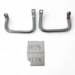 Piaggio Zip50 50 1992-2001 Rear Grab Rails - Passenger Hand Support Bars OEM - Image 2