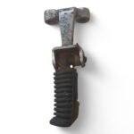 SYM Husky 125 1995-1999 Left Side Footrest Foot Peg and Hanger OEM - Image 4