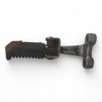 SYM Husky 125 1995-1999 Left Side Footrest Foot Peg and Hanger OEM - Image 5