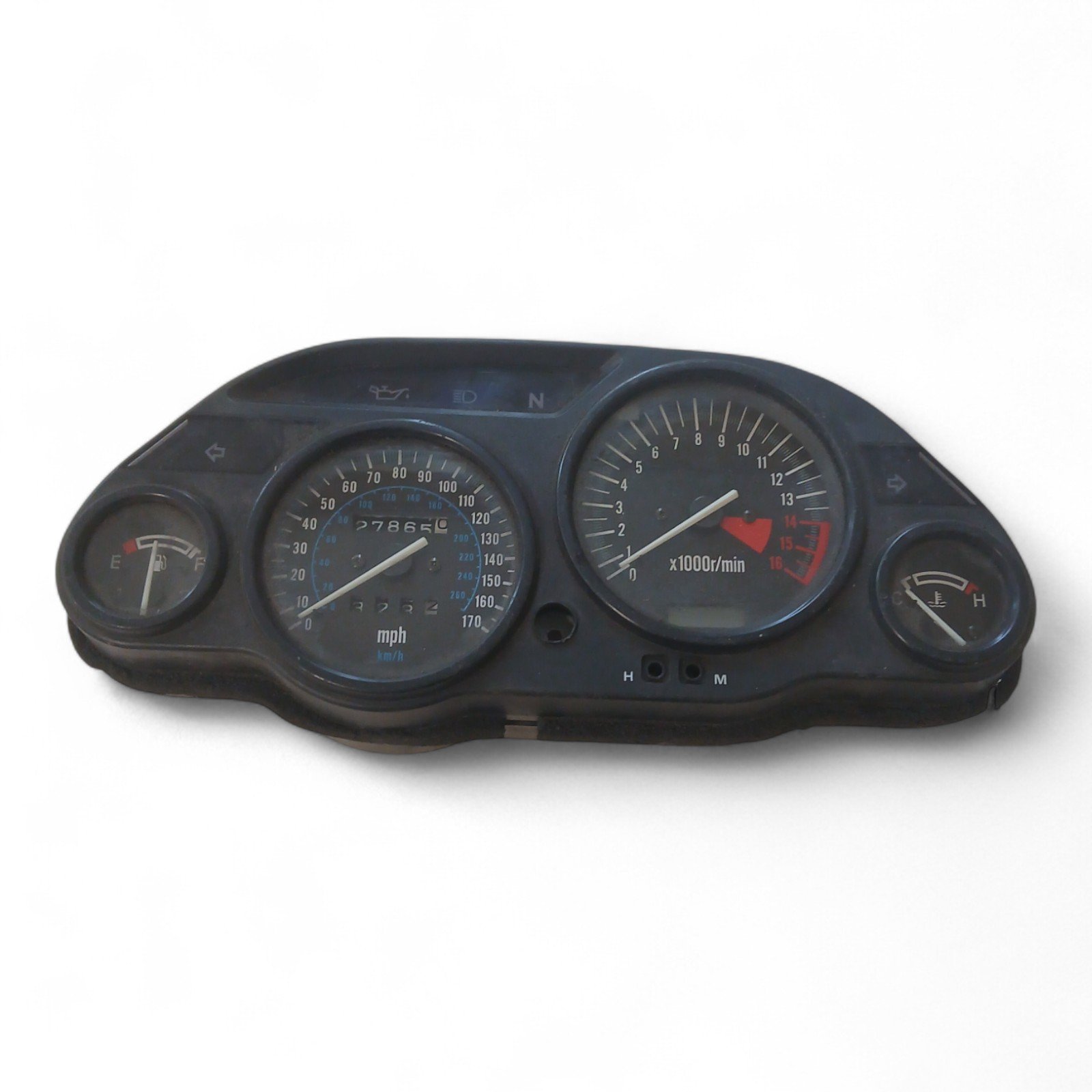 11238_2028129-Photoroom.jpg Kawasaki ZZR600 600 1993-2000 Speedometer Cockpit Instrument (27,865Mil) OEM - Image 1