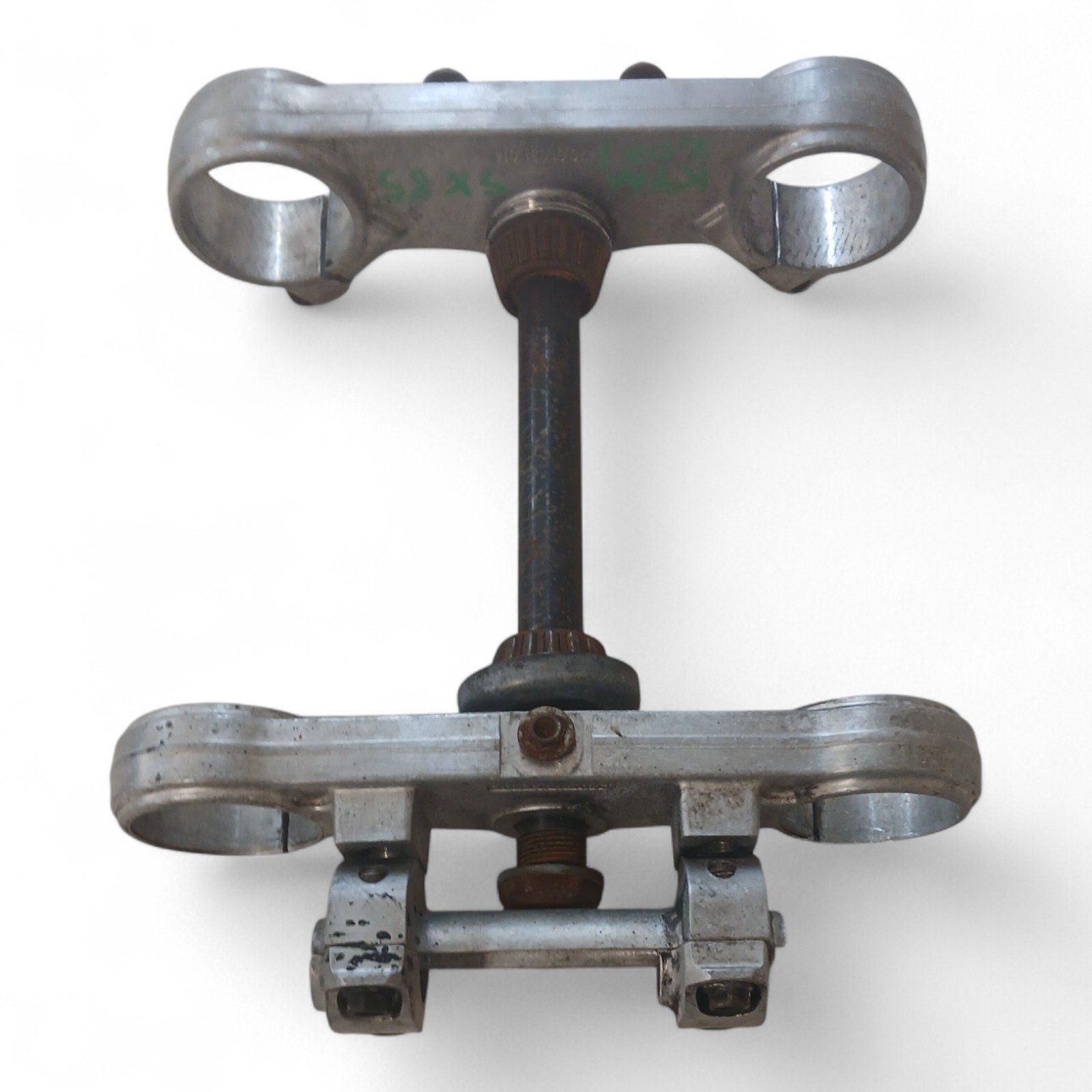 11239_2028129-Photoroom.jpg KTM SX85 85 2003 Front Yoke Set – Upper & Lower Triple Clamp Assembly OEM - Image 1