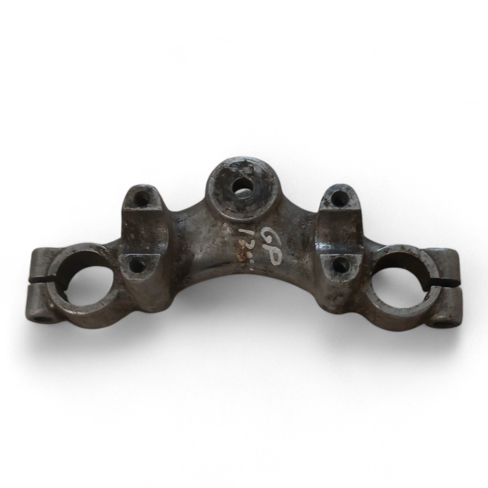 11401_2028129-Photoroom.jpg Suzuki Ts50 50 1980 Top Yoke & Handlebar Clamp Bracket OEM - Image 1