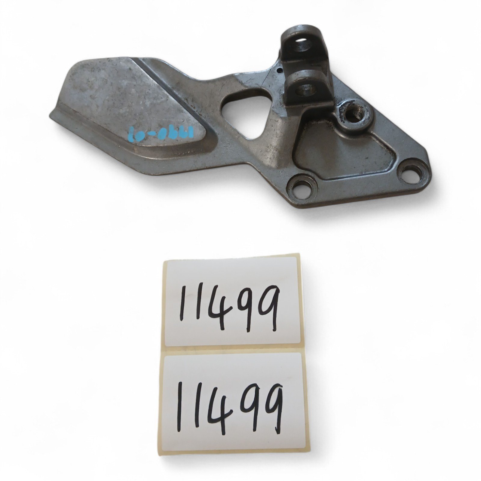 11499_2028129-Photoroom.jpg Kawasaki ZZR1100 1100 1990-2001 Left Hand Footrest Hanger, Footpeg Bracket OEM - Image 1