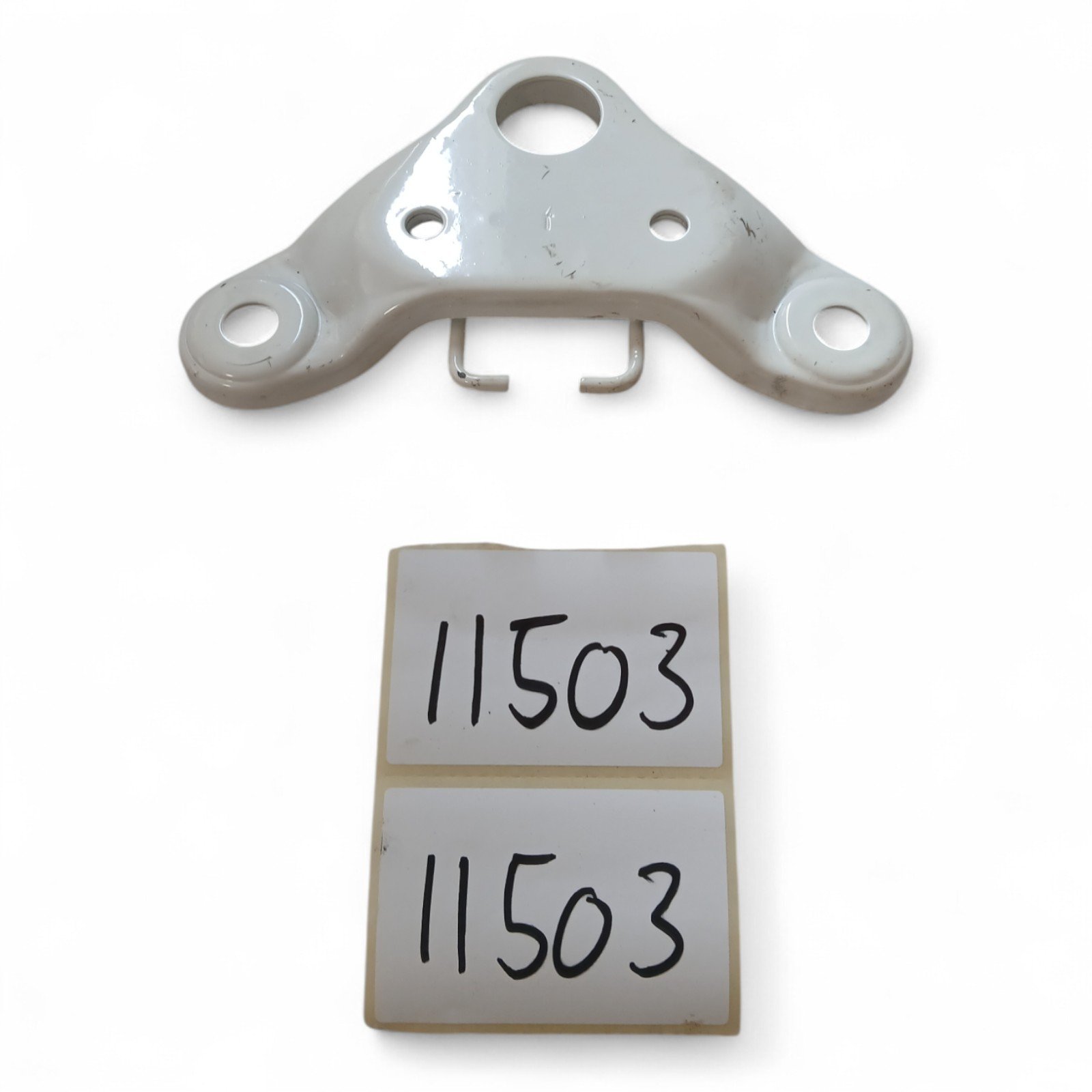 11503_2028129-Photoroom.jpg Tomos Classic 1 1948 Top Yoke | Upper Triple Clamp | Steering Stem Bridge OEM - Image 1