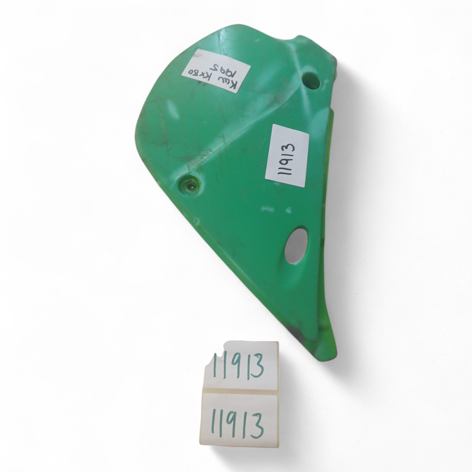 11913_2028129-Photoroom.png Kawasaki KX80 80 1995 Right Hand Fairing Side Panel OEM - Image 1