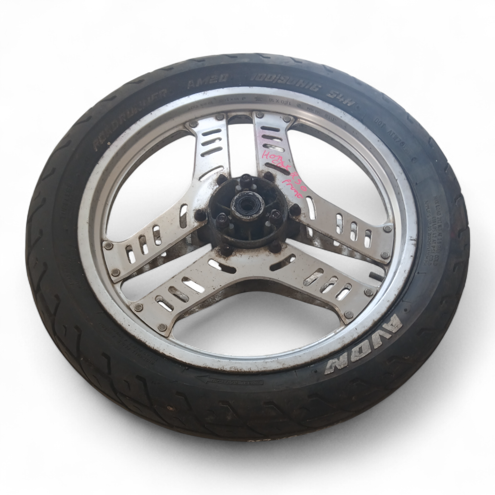 11969_2028129-Photoroom.png Honda CBX250 250 2001 Front wheel OEM - Image 1