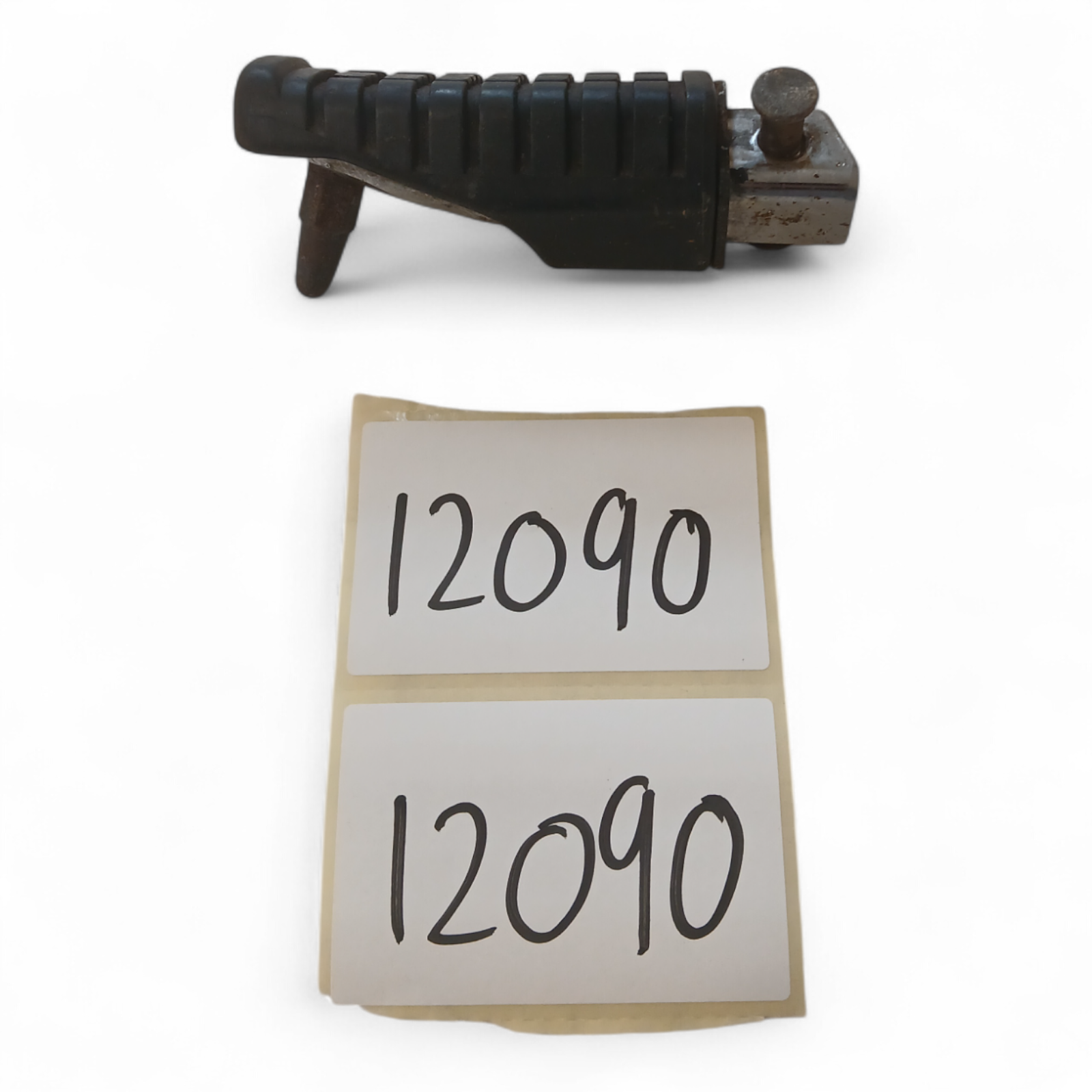 12090_2028129-Photoroom.png Kawasaki ER500 500 2000 Left Side Footrest Peg OEM - Image 1