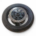 Kawasaki ZZR1100 1100 1990-1992 Front Wheel And Disc Brakes OEM - Image 3