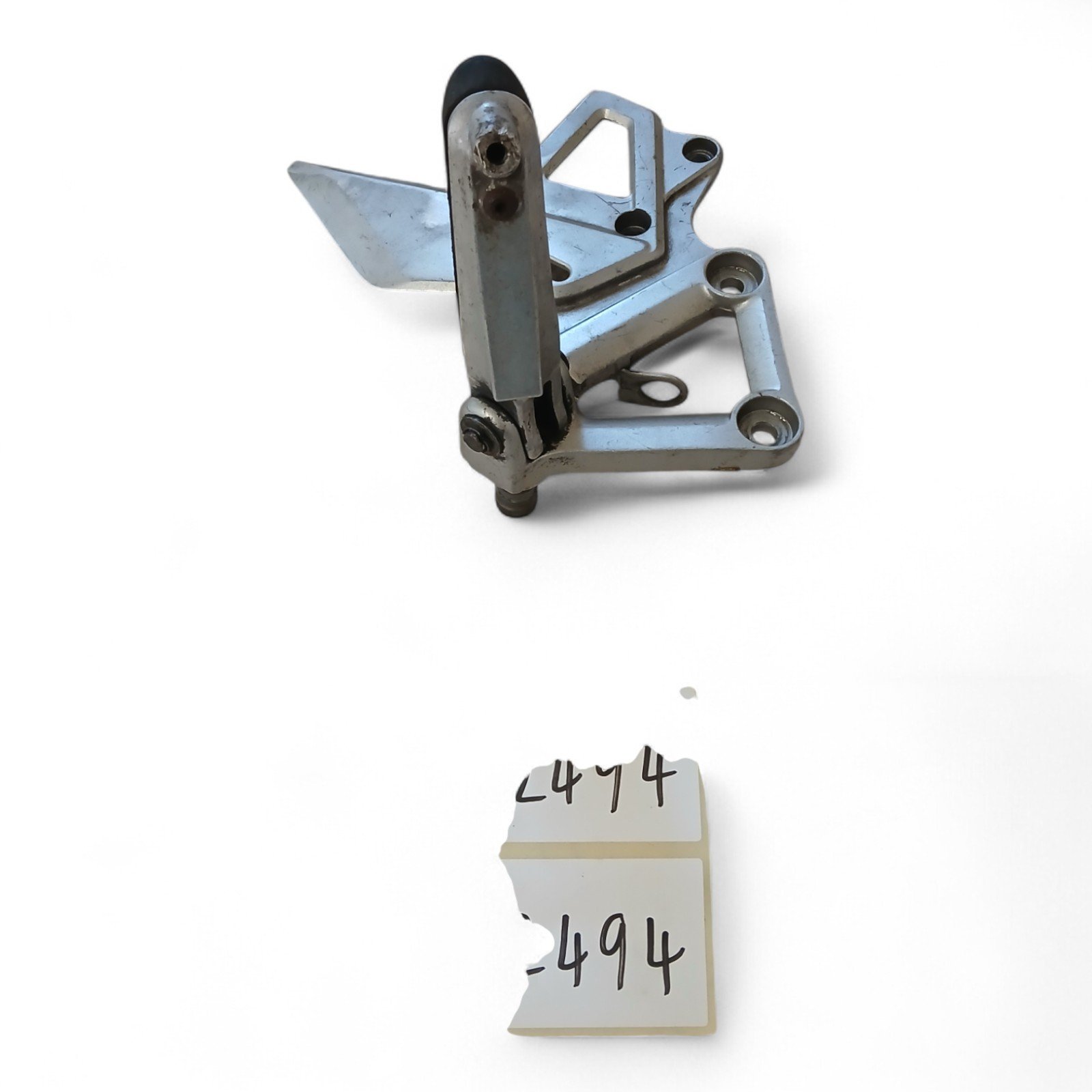 12494_2028129-Photoroom.jpg Honda VFR800 800 2011 Right Main Footpeg & Bracket OEM - Image 1