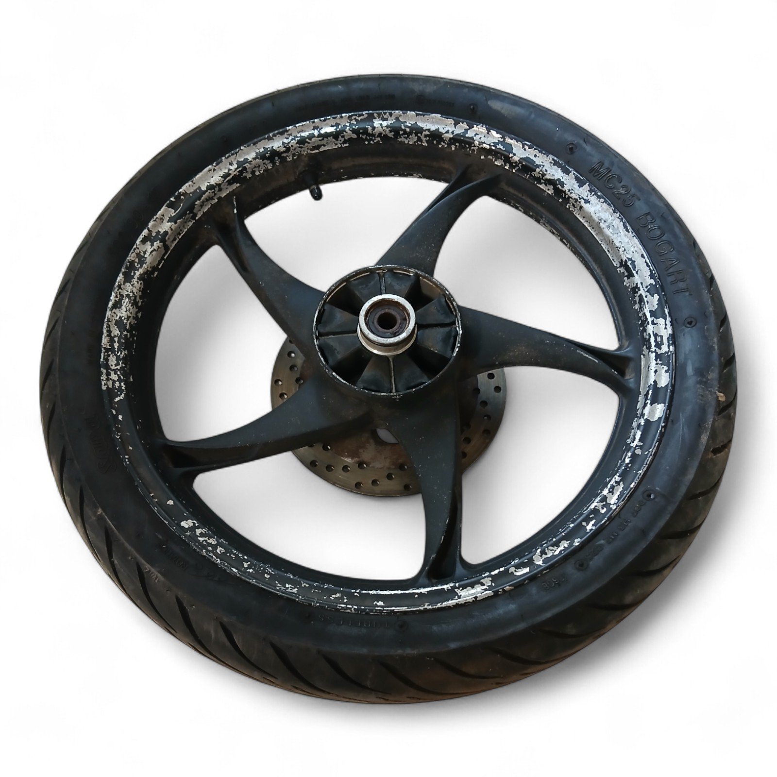 12754_2028129-Photoroom.jpg Lexmoto XTR 125 125 2016 Rear Wheel and Brake Disc - 16D OEM - Image 1