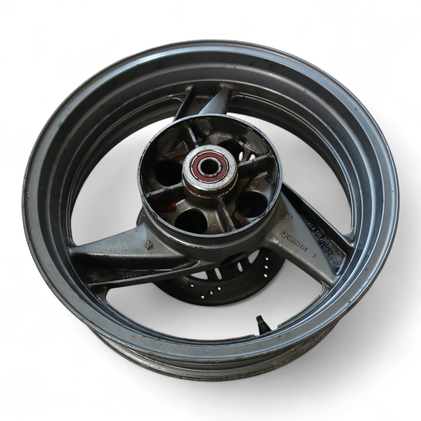 12755_2028129-Photoroom.jpg Kawasaki ZX600E 600 1999 Rear Wheel Rim - 16D OEM - Image 1