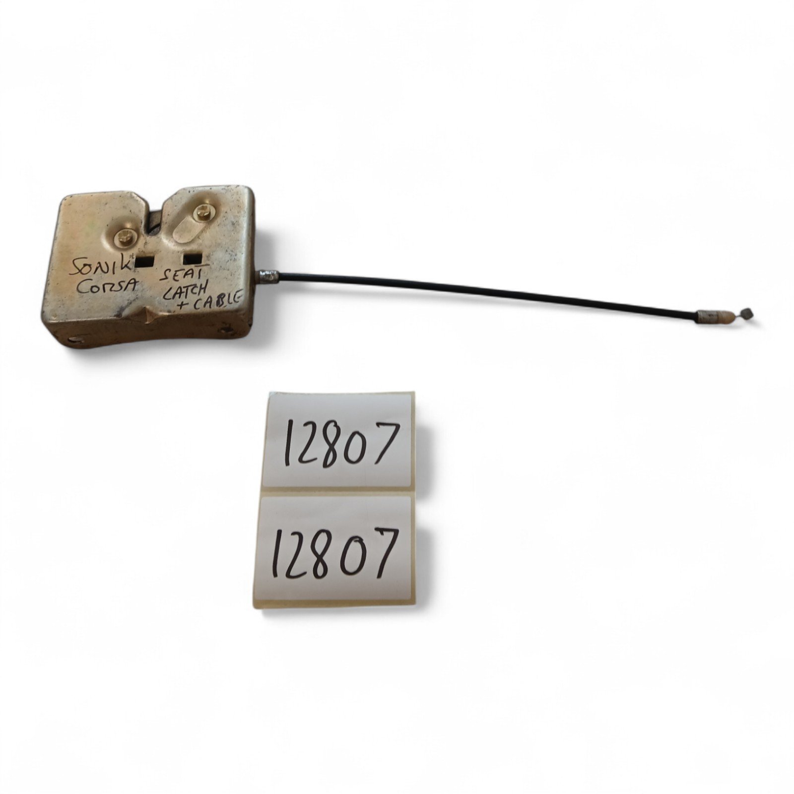 12807_2028129-Photoroom.jpg Sonik Corsa 50 2013 Seat Catch & Cable OEM - Image 1