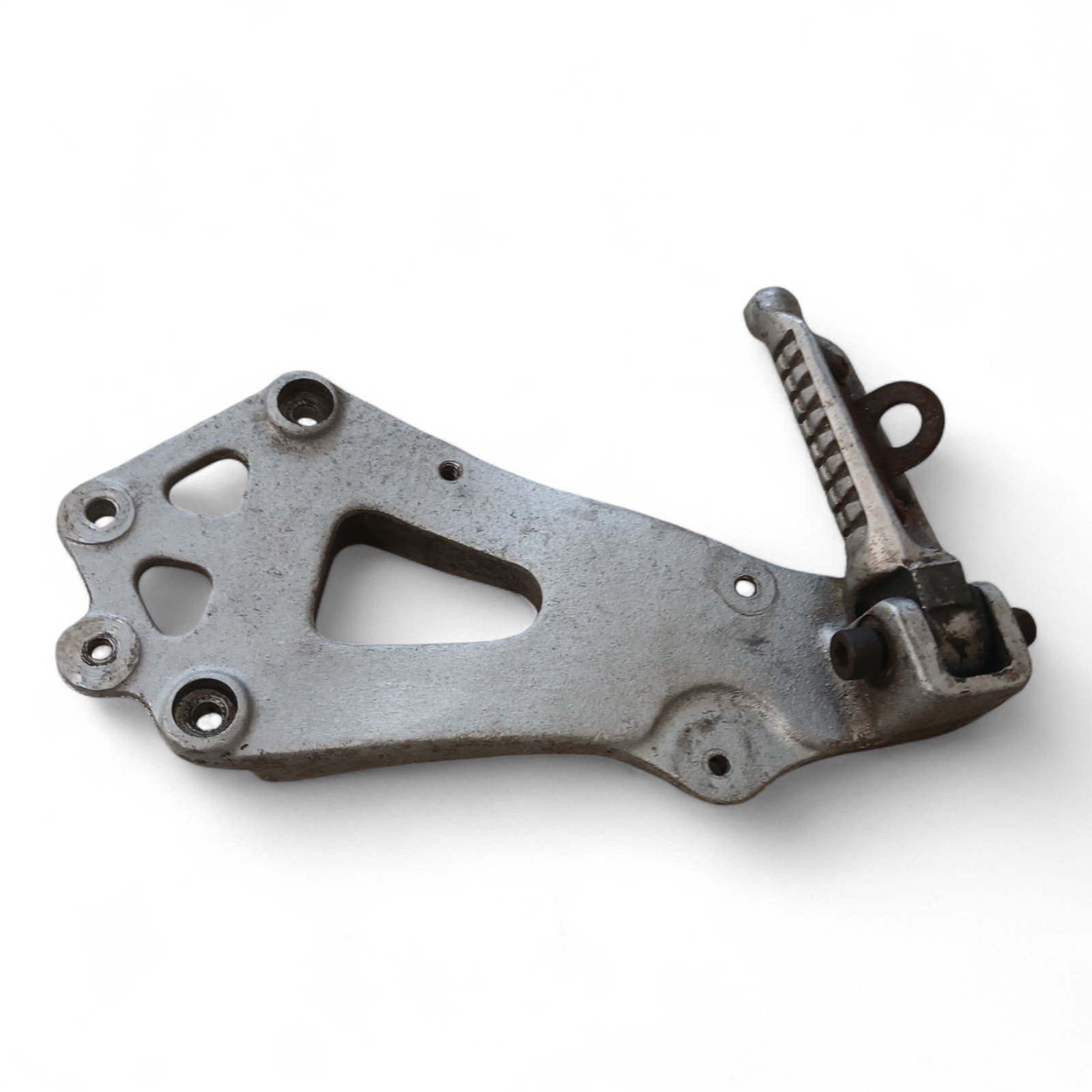 12854_2028129-Photoroom.jpg Suzuki GSX-R 750 / 1100 750 / 1100 1986 - 1988 Left Rear Footrest & Bracket OEM 71121 - Image 1