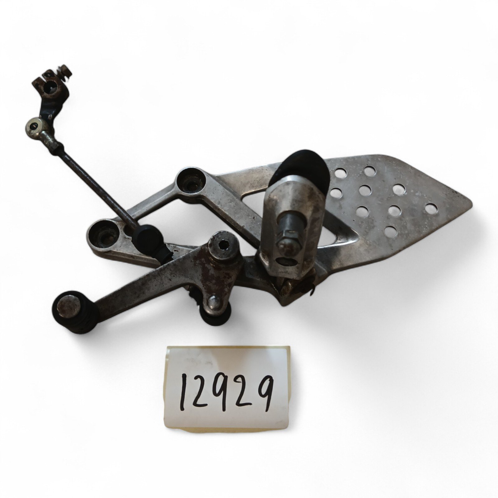 12929_2028129-Photoroom.jpg Honda CBR 600 F3 600 1995-1998 Left Footpeg, Bracket and Gear Shift OEM - Image 1