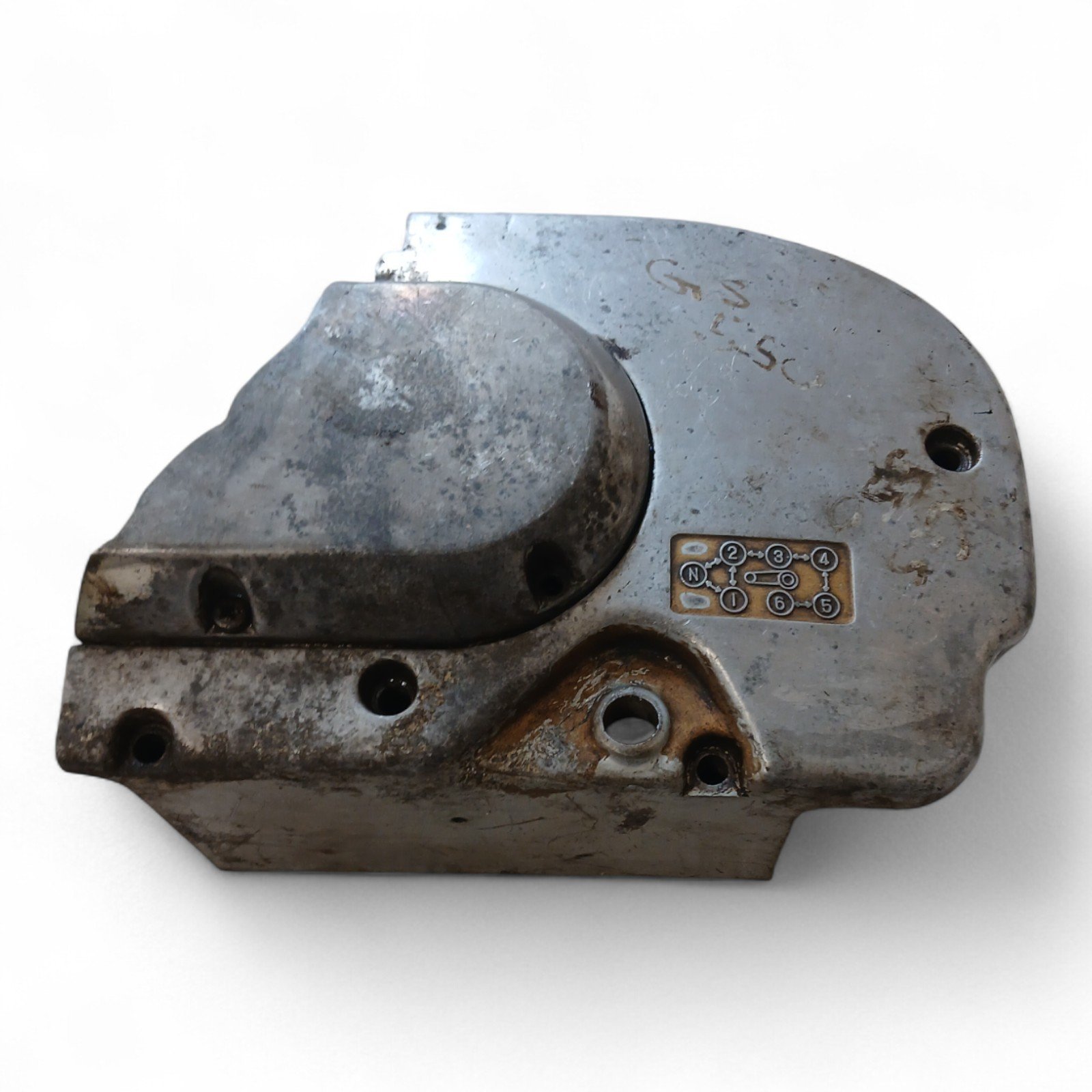 12963_2028129-Photoroom.jpg Suzuki GS 550 550 1977-1978 Front Sprocket Cover OEM -470 - Image 1
