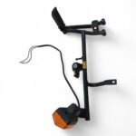 Honda CBR 600 F 600 1989-1990 Left Rear Footrest Hangar, Footpeg and Indicator OEM - Image 2