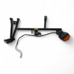 Honda CBR 600 F 600 1989-1990 Left Rear Footrest Hangar, Footpeg and Indicator OEM - Image 3