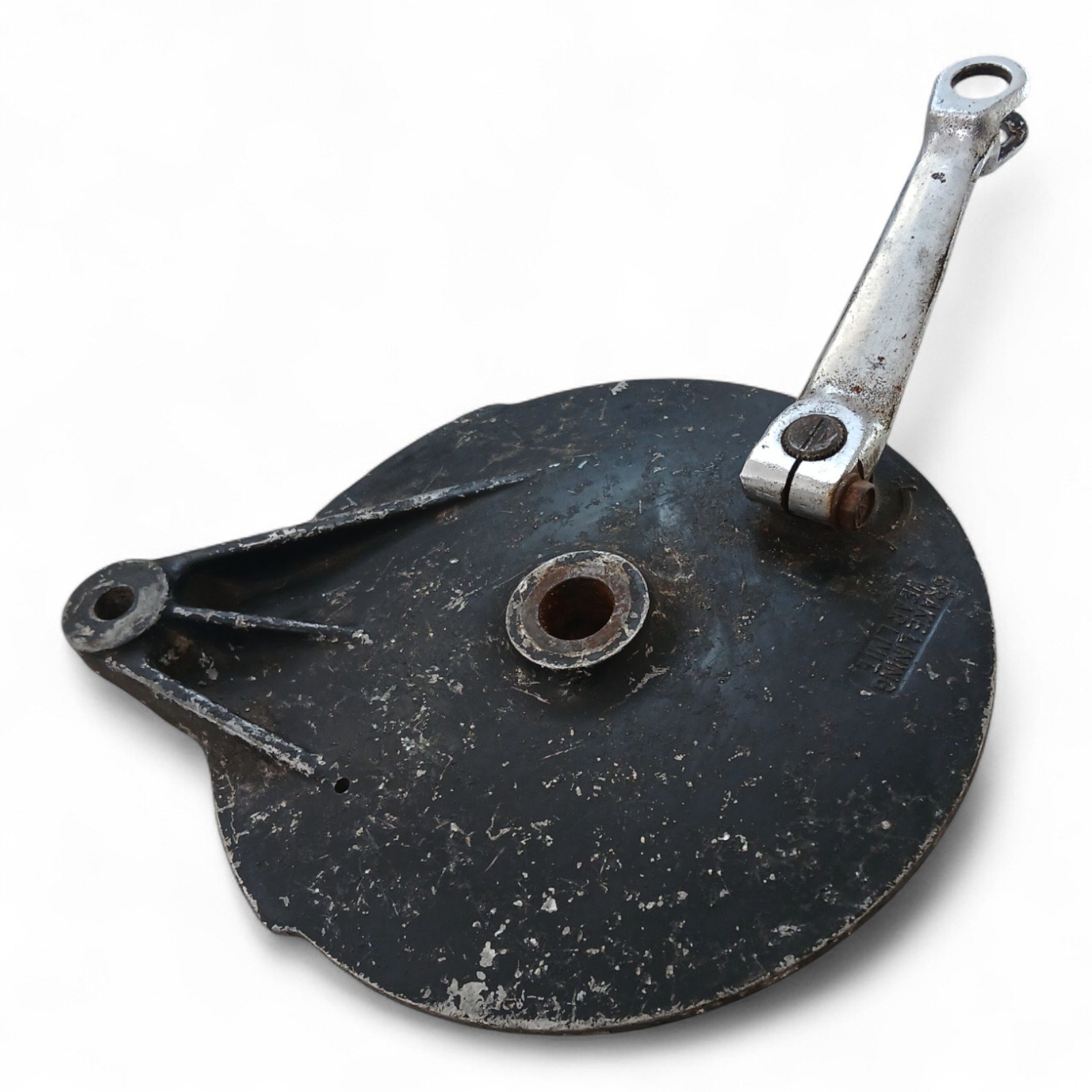 13060_2028129-Photoroom.jpg Suzuki GS 450 T 450 1980-1982 Rear Brake Plate OEM - Image 1