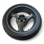 Suzuki GSX-R 1100 1100 1993-1998 Rear Wheel - 180/55ZR17 Rim and Tyre Size - Three Spoke OEM - Image 2