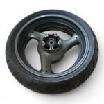Suzuki GSX-R 1100 1100 1993-1998 Rear Wheel - 180/55ZR17 Rim and Tyre Size - Three Spoke OEM - Image 3