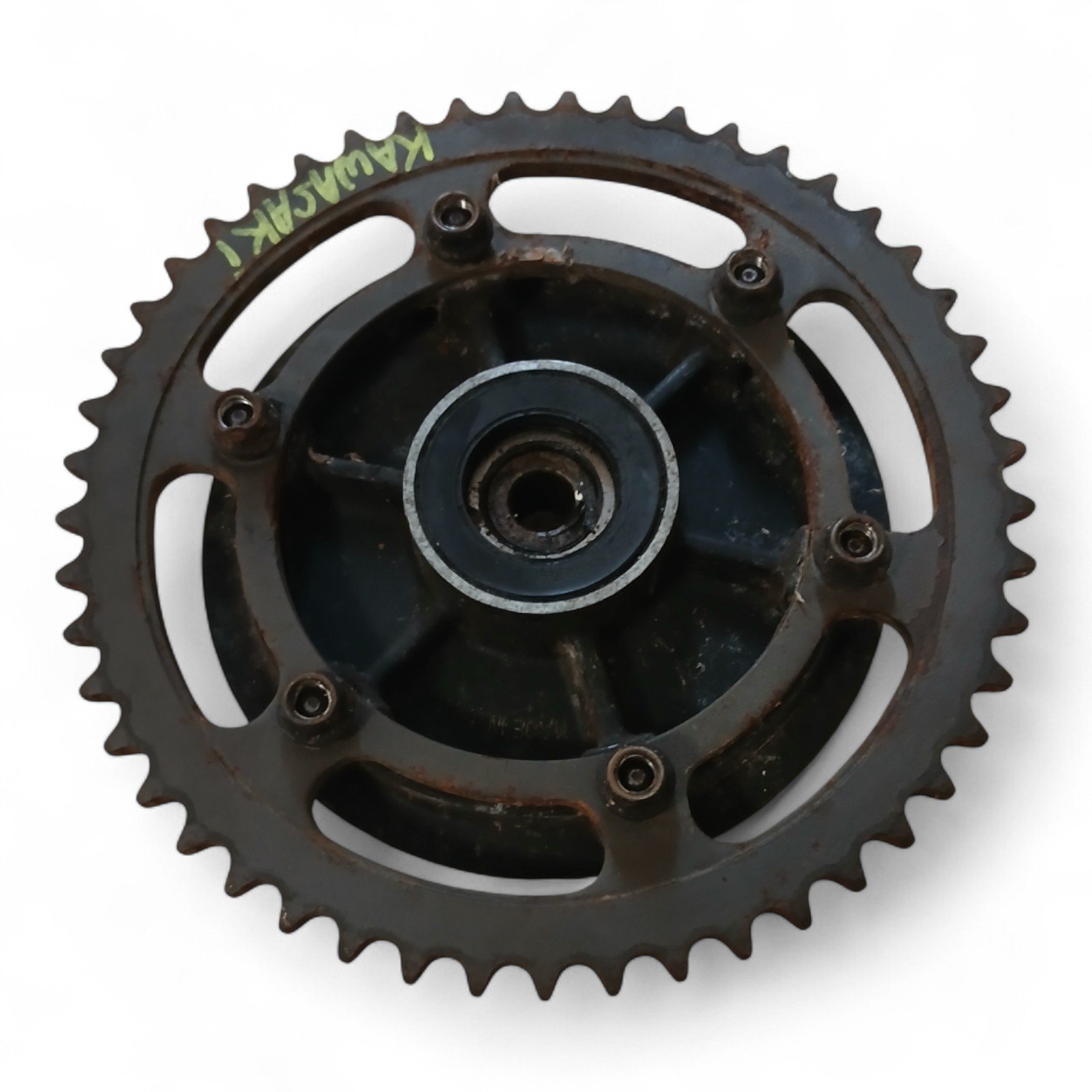 13110_2028129-Photoroom.jpg Kawasaki GPZ 900 R 900 1984 Sprocket Carrier Hub OEM - Image 1