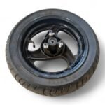 Malaguti F12 50 1999 Front Wheel & Tyre 120/70-12 51L OEM - Image 2