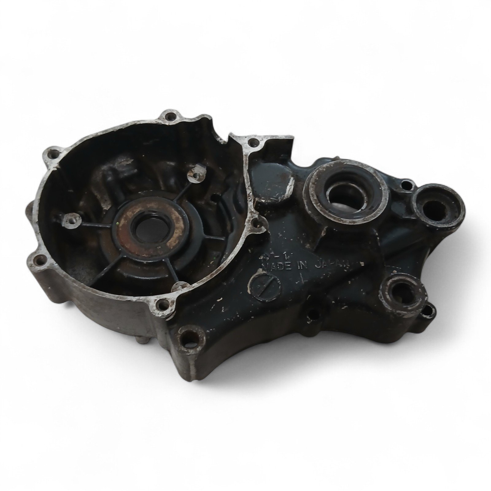 13581_2028129-Photoroom.jpg Kawasaki KX80 80 1986 Left Crankcase Engine Cover Casing OEM - Image 1
