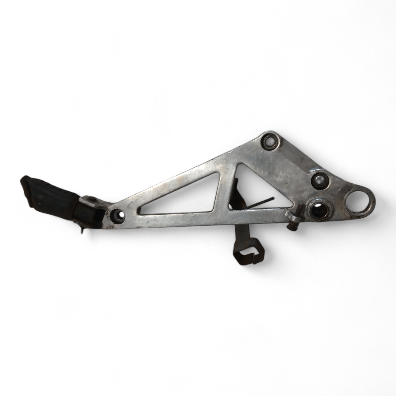 13650_2028129-Photoroom.png Honda VT 500 C 500 1983-1986 Right Rear Footpeg and Hanger OEM - Image 1