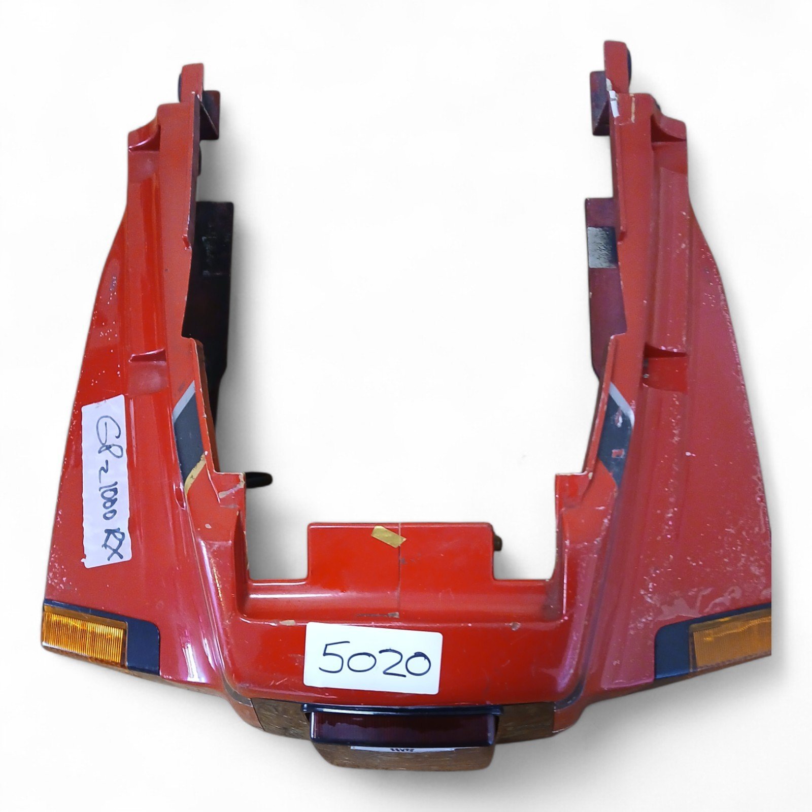 5020_2028129-Photoroom.jpg Kawasaki GPz1000RX 1000 RX GPZ 1000cc 1986 Rear seat Plastic & Tail light & Indicators OEM 14025-1749 - Image 1