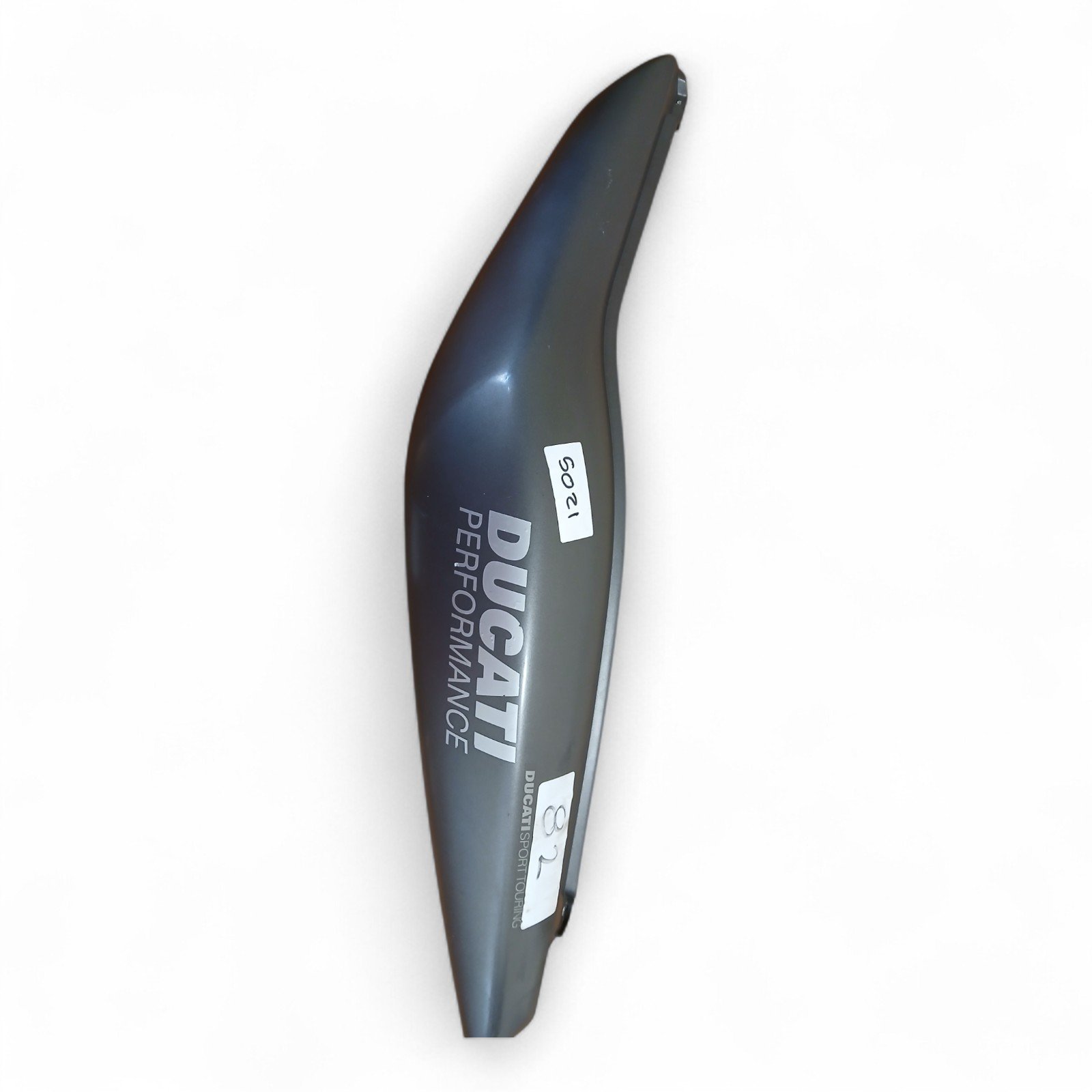 5021_2028129-Photoroom.jpg Ducati ST4 ST 4 996cc 2001-2004 Left Rear Seat Panel Lower Front lug needs repaired OEM - Image 1