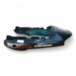 Honda CB500 CB 500 500cc Late 90s Rear Tail Piece Dark Green OEM 77213-my5-3000 - Image 2