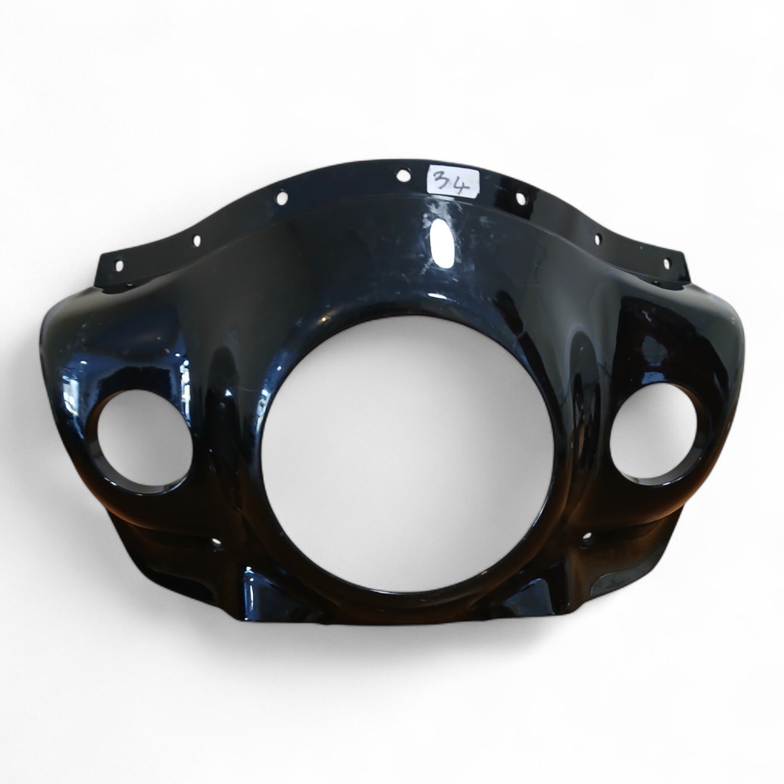 5038_2028129-Photoroom.jpg Moto Guzzi 1100 California Classic 1100cc 2009 headlight & Spots Top Fairing OEM - Image 1