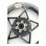 Suzuki GS550 GS 550 553cc 1980-1985 Rear Wheel 18 x 2.15 Alloy Rim takes 20mm spindle, 6 bolt d OEM - Image 3