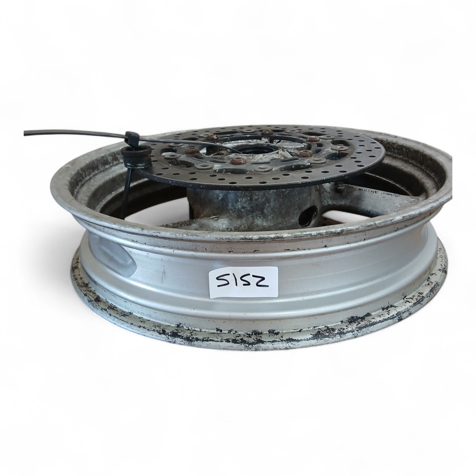 5152_2028129.jpg Yamaha YZF1000 Thunderace & others 998cc 1998 17x3.50 Front Wheel + Discs(both good) OEM J 17xmt3.50 DOT - Image 1