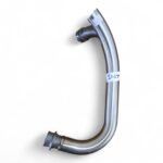 Triumph Bonneville T120 T 120  2016> Brushed Stainless Downpipe OEM
