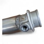Triumph Bonneville T120 T 120  2016> Brushed Stainless Downpipe OEM - Image 3